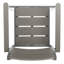 Chaise de patio empilable Cargile