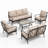 7-person Outdoor Conversation Set With Loveseat-110826002