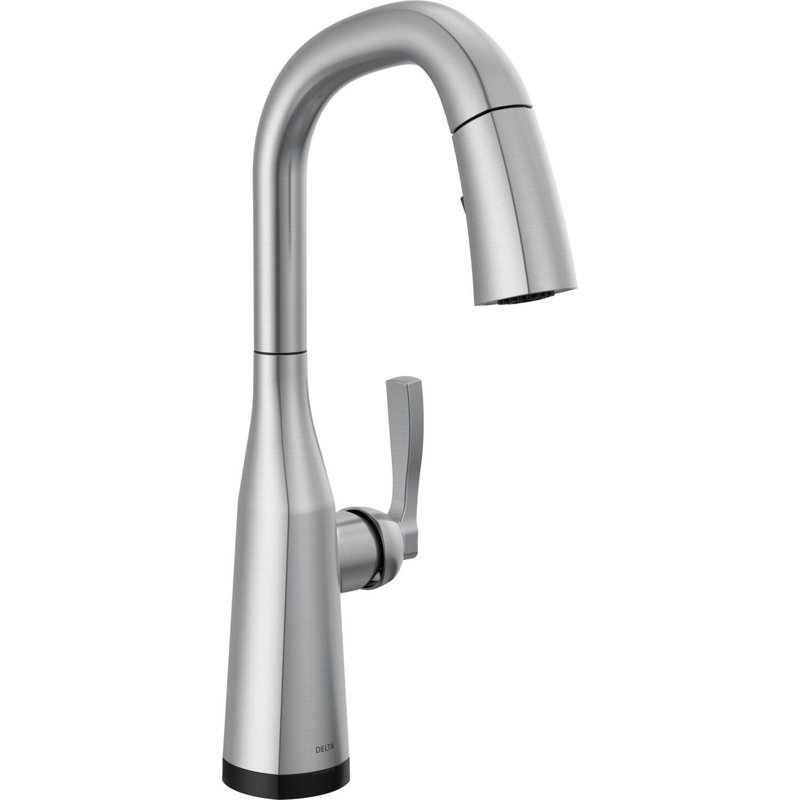 Stryke Pull Down Touch Bar Faucet with Touch2O Technology and With Accessories, Arctic Stainless