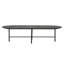 Leigh Micro Cement Coffee Table, Black