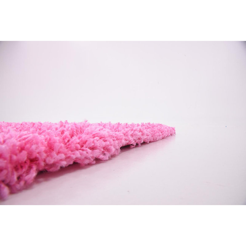 Angeline Indoor Rug, Round 5'3", Taffy Pink