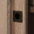 Library Hutch, Brown Finish
