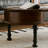 French-style retro oval coffee table