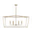 Lustre géométrique à 6 lumières Thea-334709366