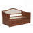 Versatile Wooden Daybed with Trundle and Storage, Upholstered Button-Tufted Backrest for Maximum Comfort and Space Efficiency-561178043