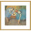 «Two Dancers at Rest or Dancers in Blue» par Edgar Degas - impression giclée encadrée