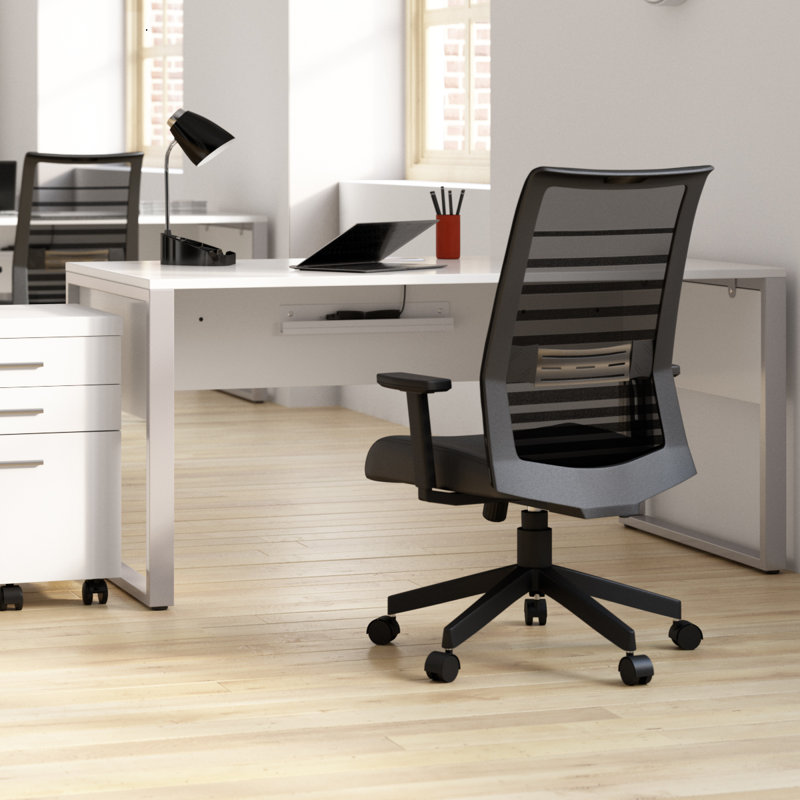 Casden Mesh Task Chair, Black