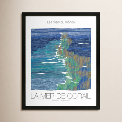 Kerta "Mer de Corail" Print by Jacques Pilon