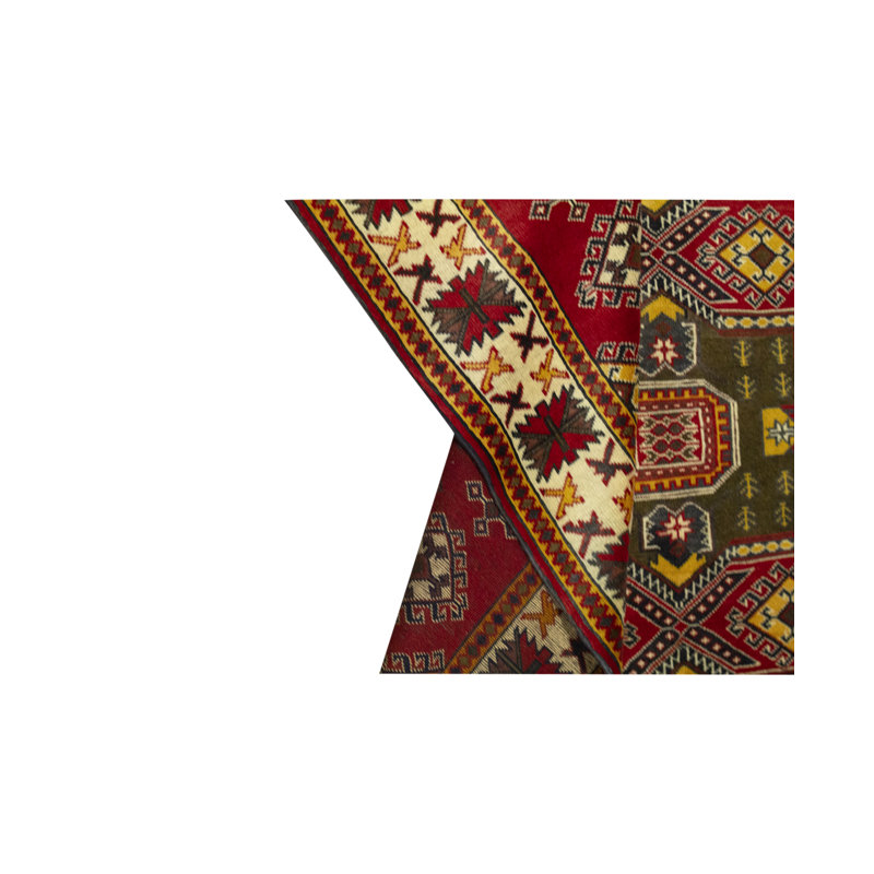 Afghan Wool Southwestern Area Rug