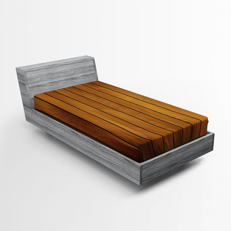 Microfiber Striped Fitted Sheet, Twin XL Fitted Sheet