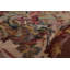 Tapis traditionnel ivoire en laine tissé à la main 5 pi 9 po x 8 pi 10 po Aubusson