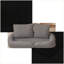 Fauteuil à billes réglable à 18 positions pour adultes, chaise longue polyvalente pour dortoir | Gris | Rectangle-937537273