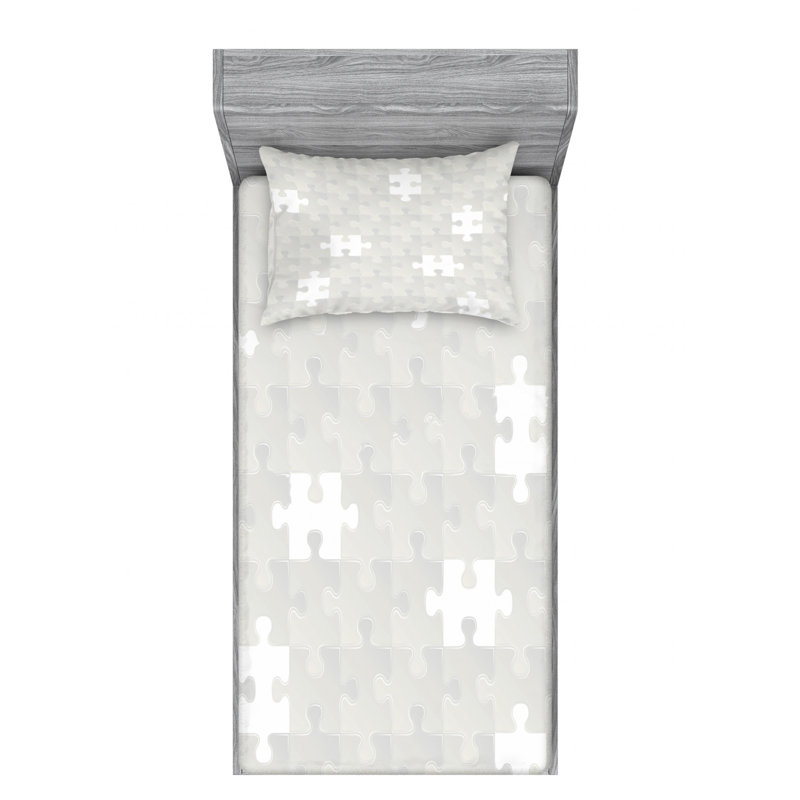Microfiber Sheet Set, Twin XL Sheet Set with Fitted Sheet