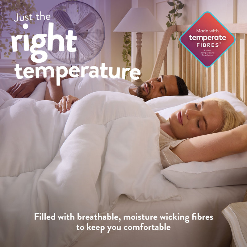 Climate Control 4.5 Tog Summer Specific Duvet, Single