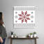 Impression de flocons de neige sur toile-738172594-738172595