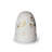 Dome 5.91" White Table Lamp
