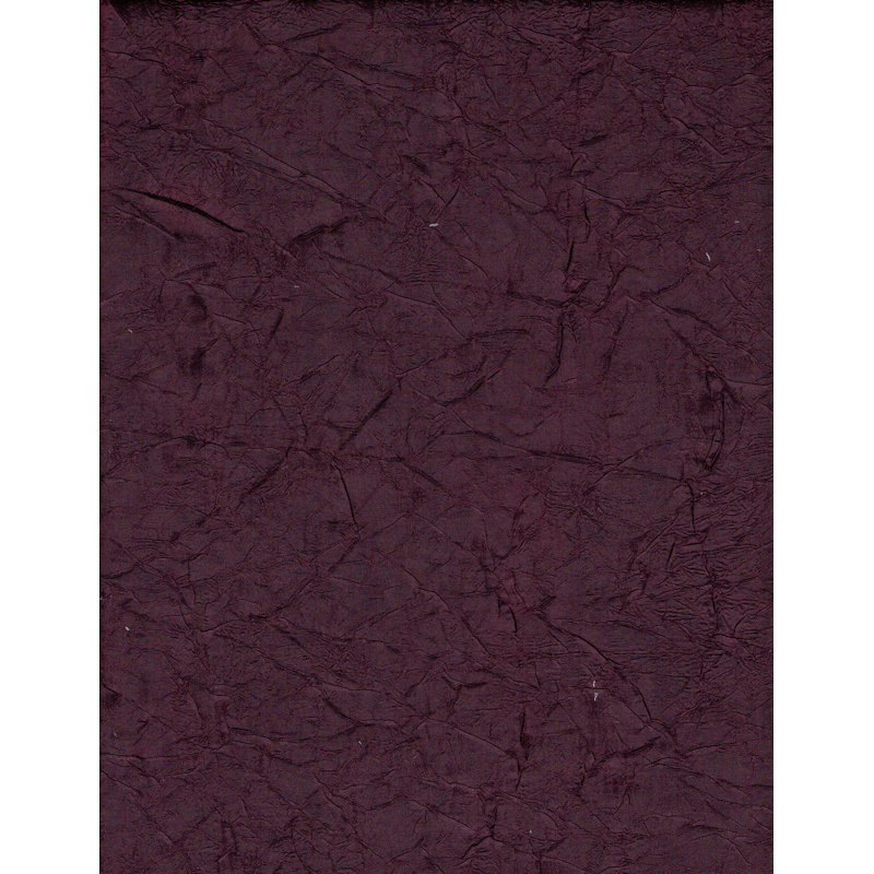 Elmwood Blackout Curtain Single Panel, Aubergine, 50" W x 63" L, Polyester