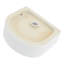 Lavabo de salle de bain vasque en céramique 15,56 "X 14,07" - Moderne, blanc, teint, moderne Rare 15,56 "X 14,07", pour la maison et le bureau