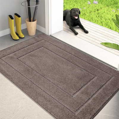 Super Absorbent Dog Doormat for Muddy Paws