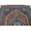 Tapis bleu marine et brun 7 x 10