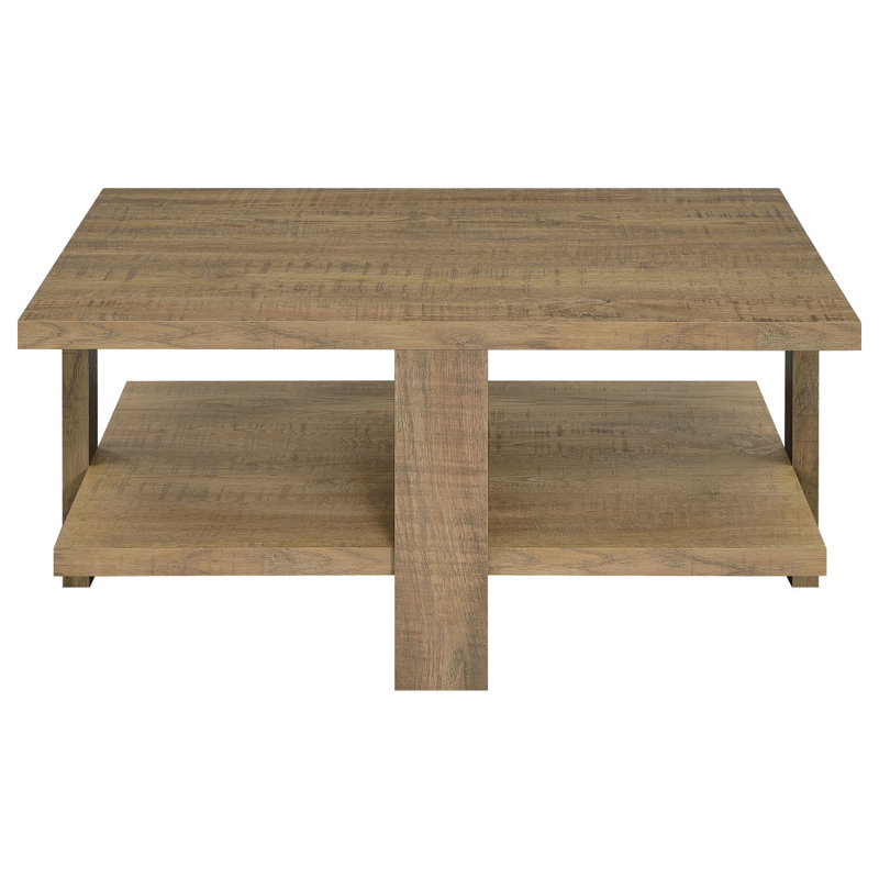 Runnion Mango Brown Square Coffee Table
