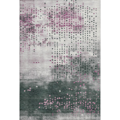 Premium Machine Washable Mouton Geometric Rug