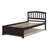 Platform Bed With Trundle-267219246