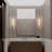 Koutarou 19.48" Dimmable Tube Wall Sconces, Solid Copper Base Gold Sconces Wall Lighting(Bulbs Included)-98094652