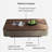 Light luxury rectangular solid wood coffee table-112703347