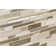 Olive Engineered Stone Linear Mosaic Tile