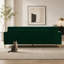Canapé 3 places en velours Emerald Green