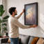 Cloud Light Modern - Framed Print-1754674934-1754674933