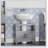 kleankin Pedestal Sink Storage Cabinet, Bathroom Under Sink Cabinet with 2 Doors and Open Shelf