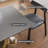 5-Piece Modern Rectangular Sintered Stone Dining Table Set With 4 Faux Leather Chairs-116240185-116240187-116240189