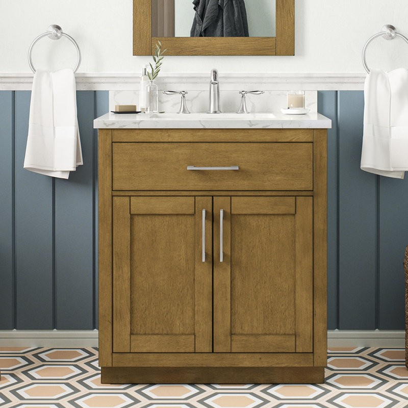 OVE Decors Athea 30" Single Bathroom Vanity, Brown