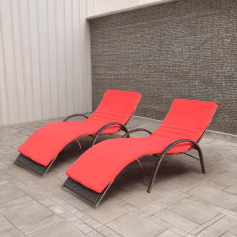 Chaise longue d'extérieur
