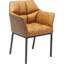 Thinktank armchair with artificial leather