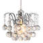 Shannon 1 - Light Chrome Crystal Pendant
