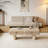 Wood Coffee Table with Drawer