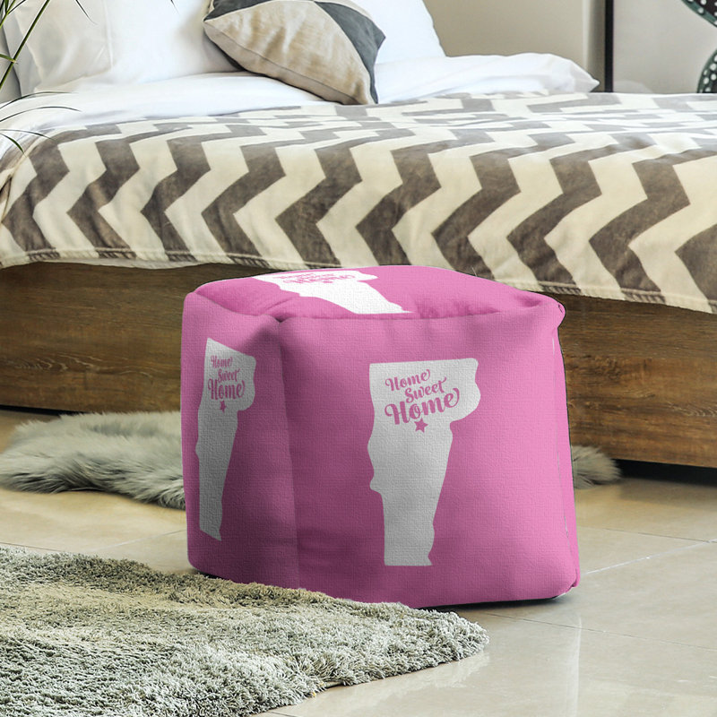 Repose-pieds à cubes montpelier the home, Rose