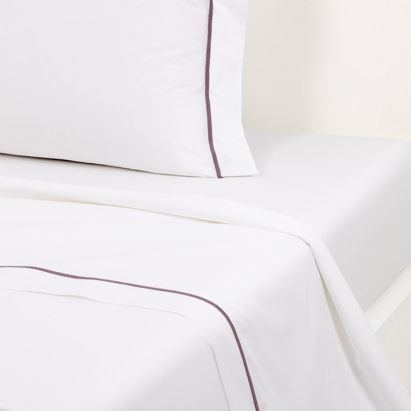 Athena Flat Sheet, Twin Flat Sheet, Kaki