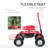 34.25'' H x 38.5'' W Cart with Wheels
