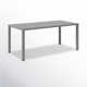 Bette 71'' Aluminum Outdoor Dining Table