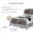 Kastin Solid Wood and Upholstered Standard Bed-2000287171