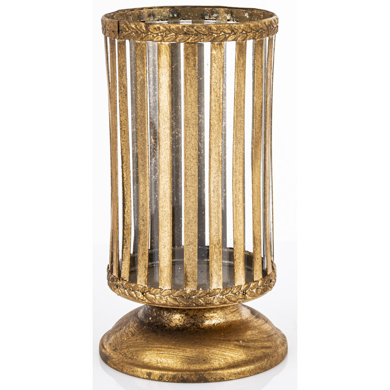 Kamrar Glass Tabletop Candelabra and Candlestick, 19cm H x 11cm W x 11cm D