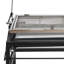 Grand barbecue portatif pour barbecue