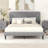 Upholstered Platform Bed-490582643