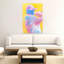 Vibrant Golf Swing by Justyna Jaszke - Wrapped Canvas Print-369670869