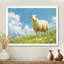 Dovenson Quiet Pasture Sheep Portrait - Sheep Wall Art-1787595870-1679992567-1787595879