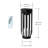 Solar Integrated LED Floor Lamp with Removable Plant Stand, Outdoor Plant Stand with Solar-Powered Light-113519592-113282390